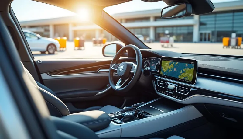 Do rental cars come with GPS systems included?