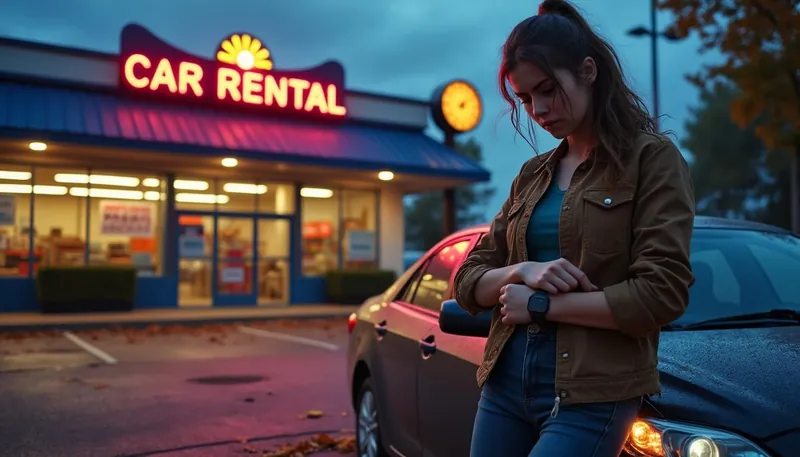 What happens if I return a rental car late?