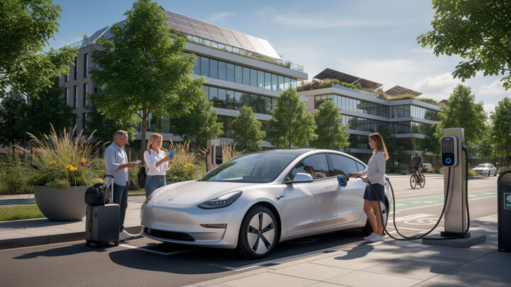The advantages of electric car rentals 1 discover the benefits of electric car rentals, including eco-friendliness, cost savings, and the latest automotive technology for a sustainable and efficient travel experience.