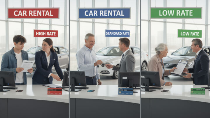 discover how your age impacts car rental eligibility and pricing, including age restrictions, additional fees, and tips to get the best rental rates.